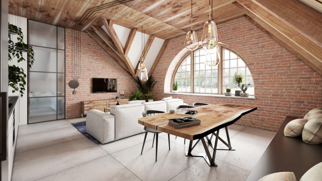 Old School Apartments - PHASE 1 contemporary-vardagsrum