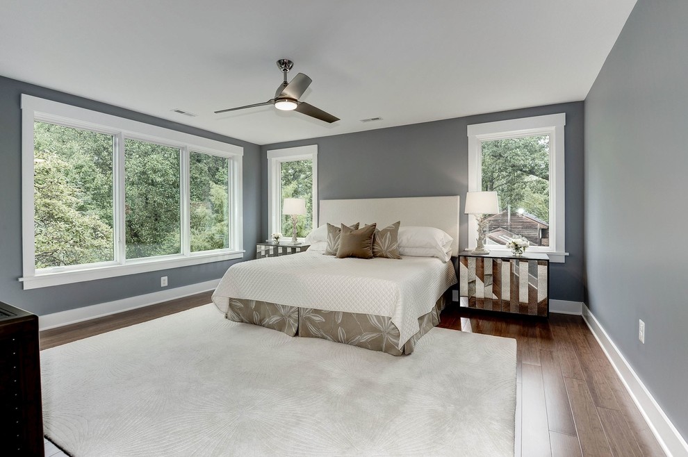 Example of a transitional home design design in DC Metro