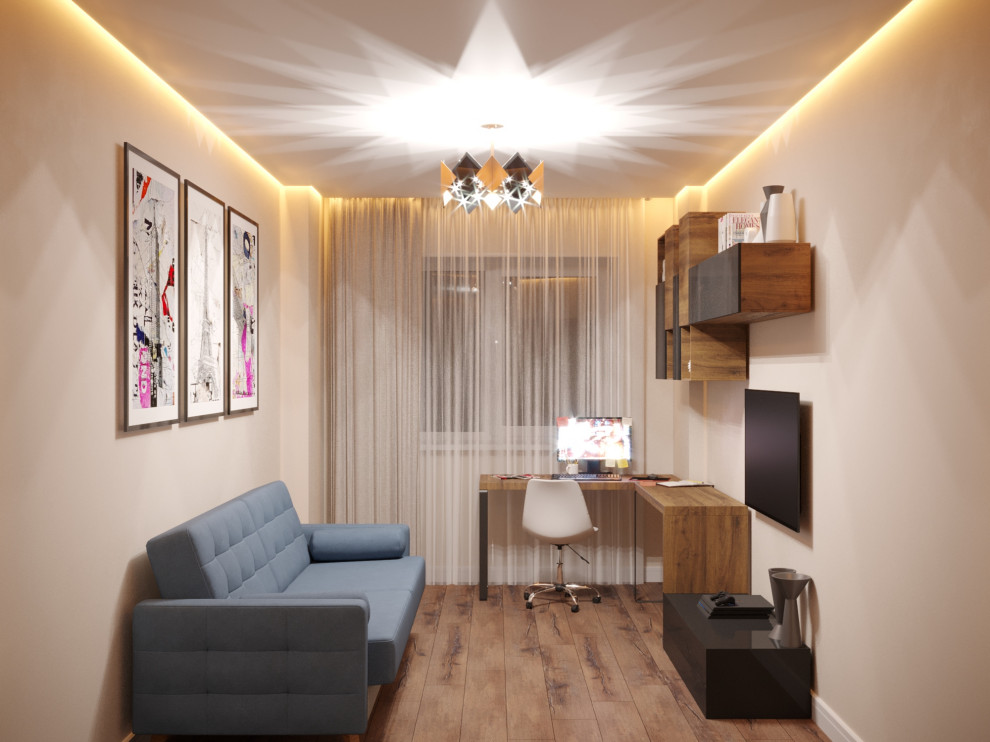 Дизайн-проект трехкомнатной квартиры.