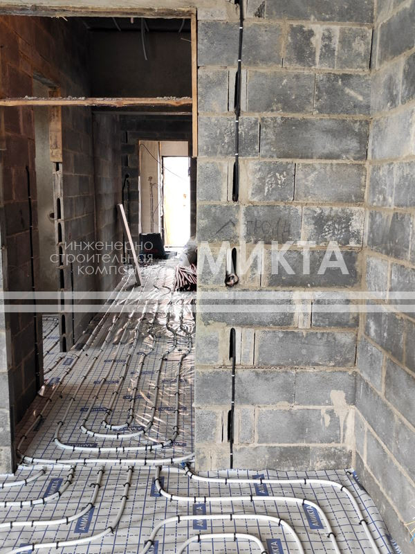 Инженерные системы для монолитного хай-тек дома 103 м²