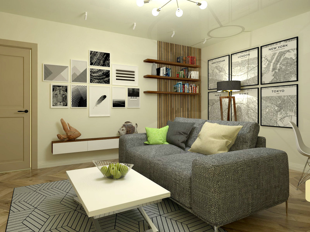 проект гостиной