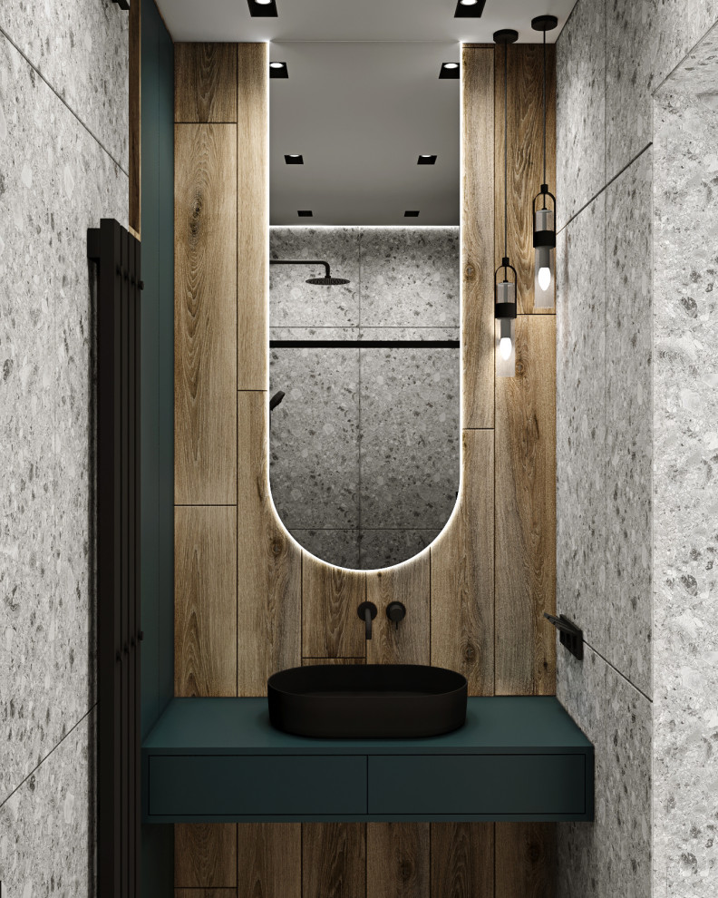 Дизайн Стильной Двухкомнатной Квартиры 74 м2 в жк Время в Москве