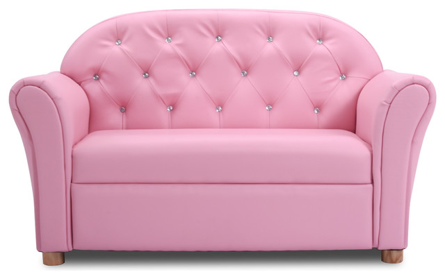 pink toddler couch