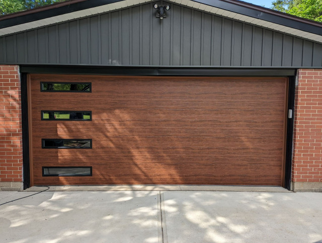 Custom Garage Doors - Modern - Garage - Other - by Totton and Son ...