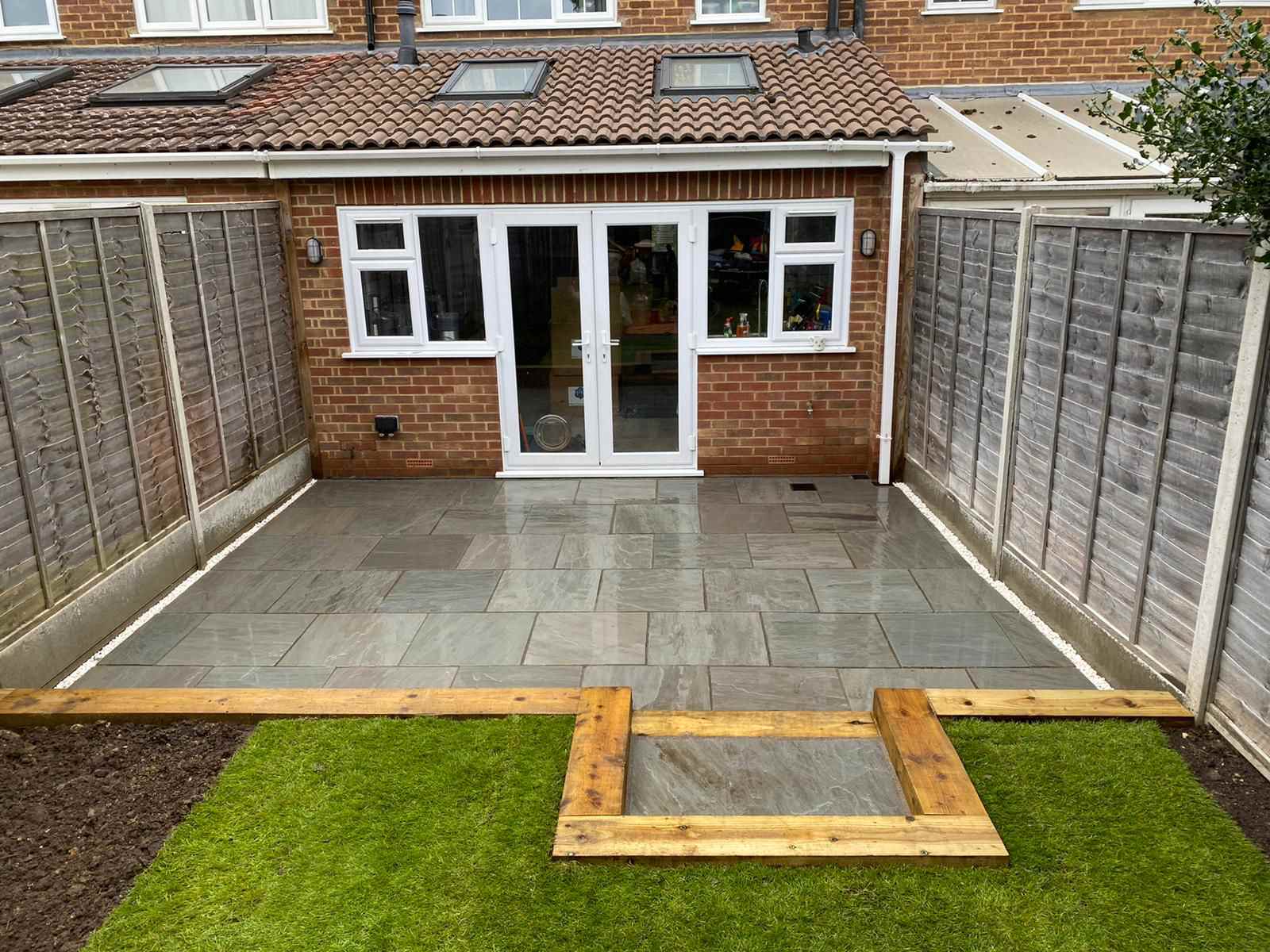 Extension & Landscaping complete