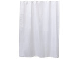 Extra Long 79 in. Yellow Shower Curtain Polyester 12 Rings 1204196