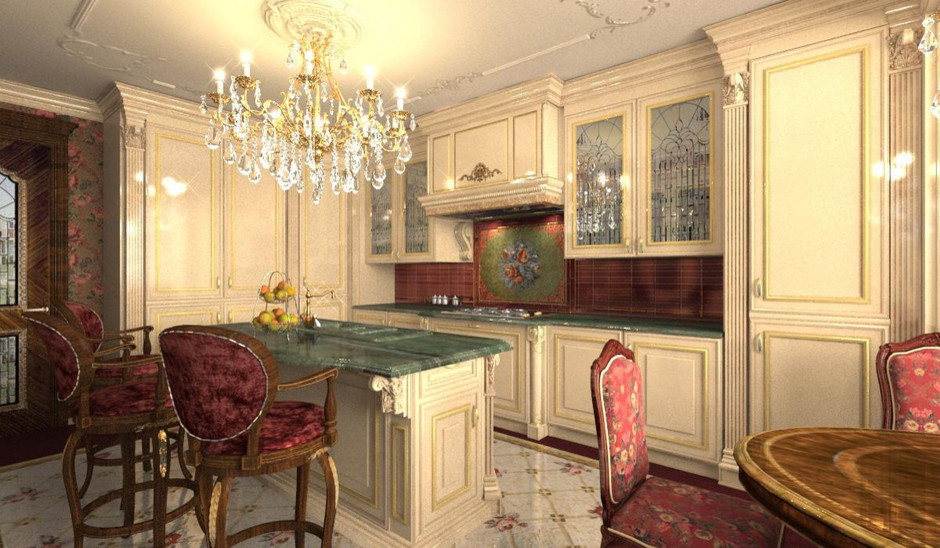 3D: Классика в частном доме