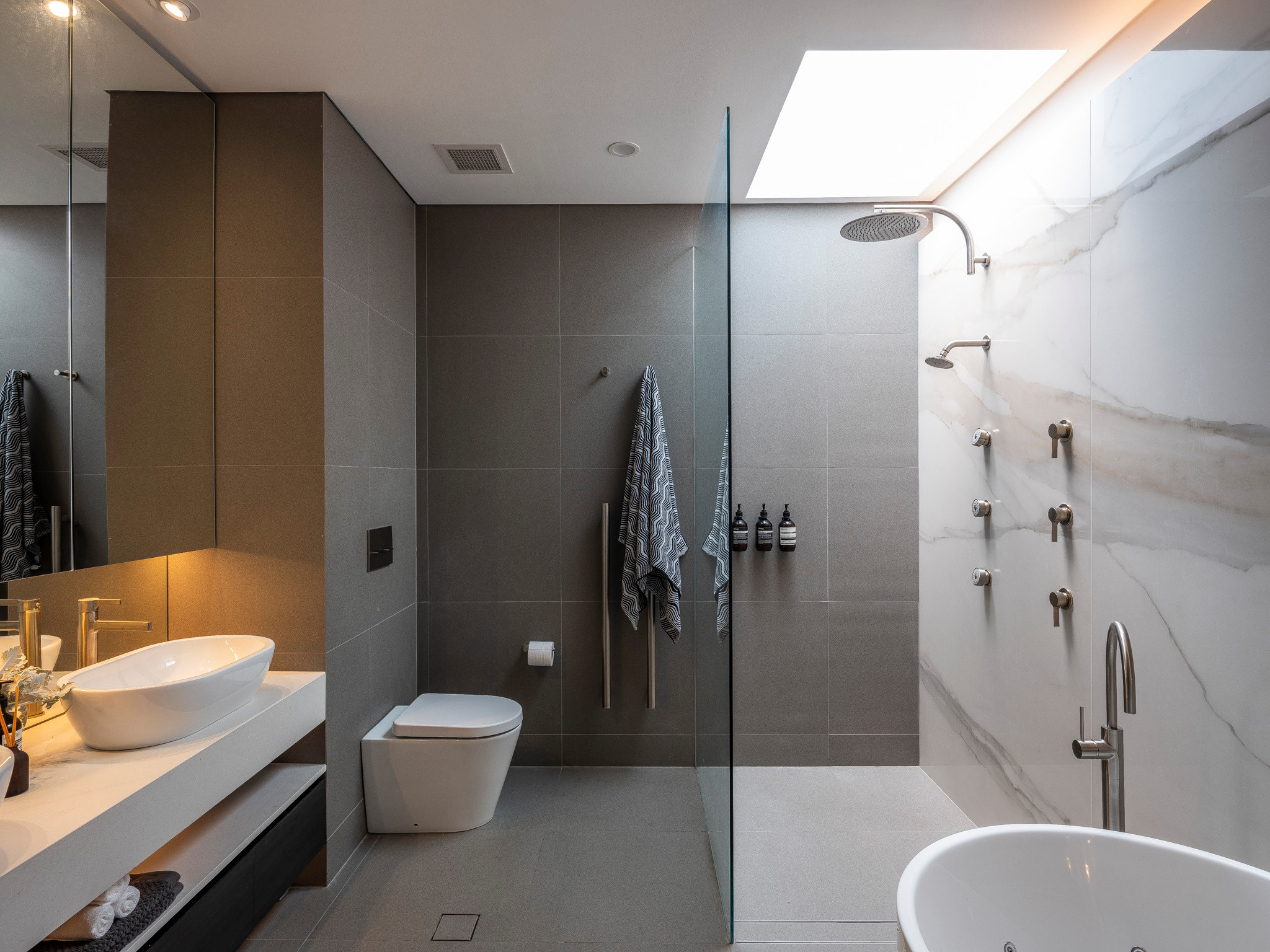 modern and sleek design whole house joinery