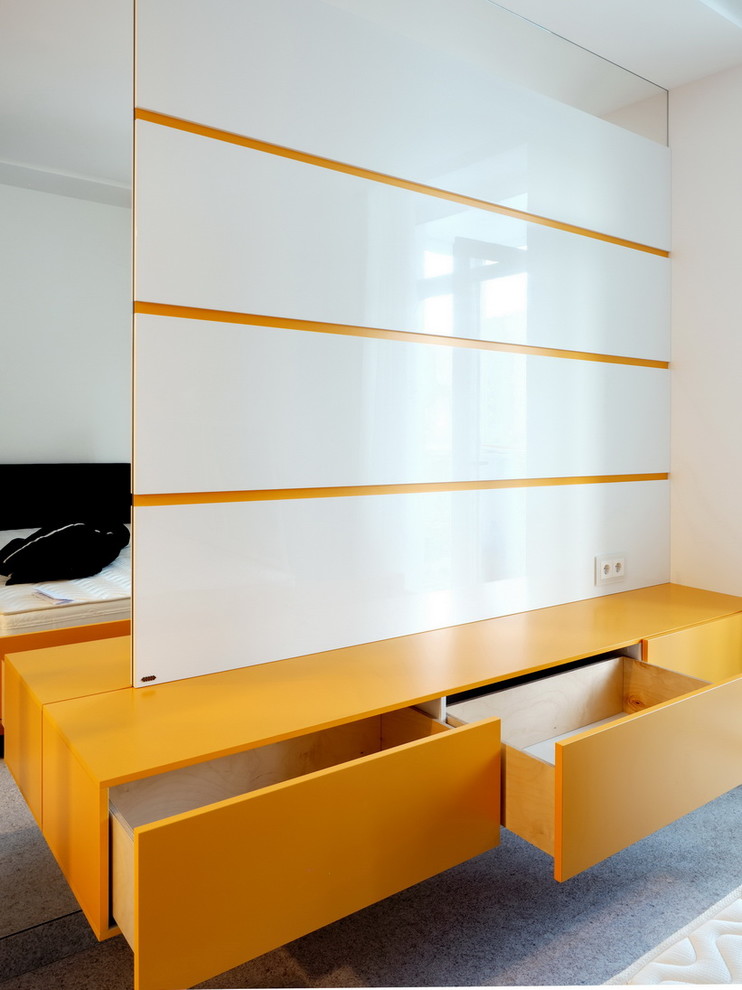 Изготовление мебели по проекту студии Sandra г.Самара в "Сталенке" на берегу