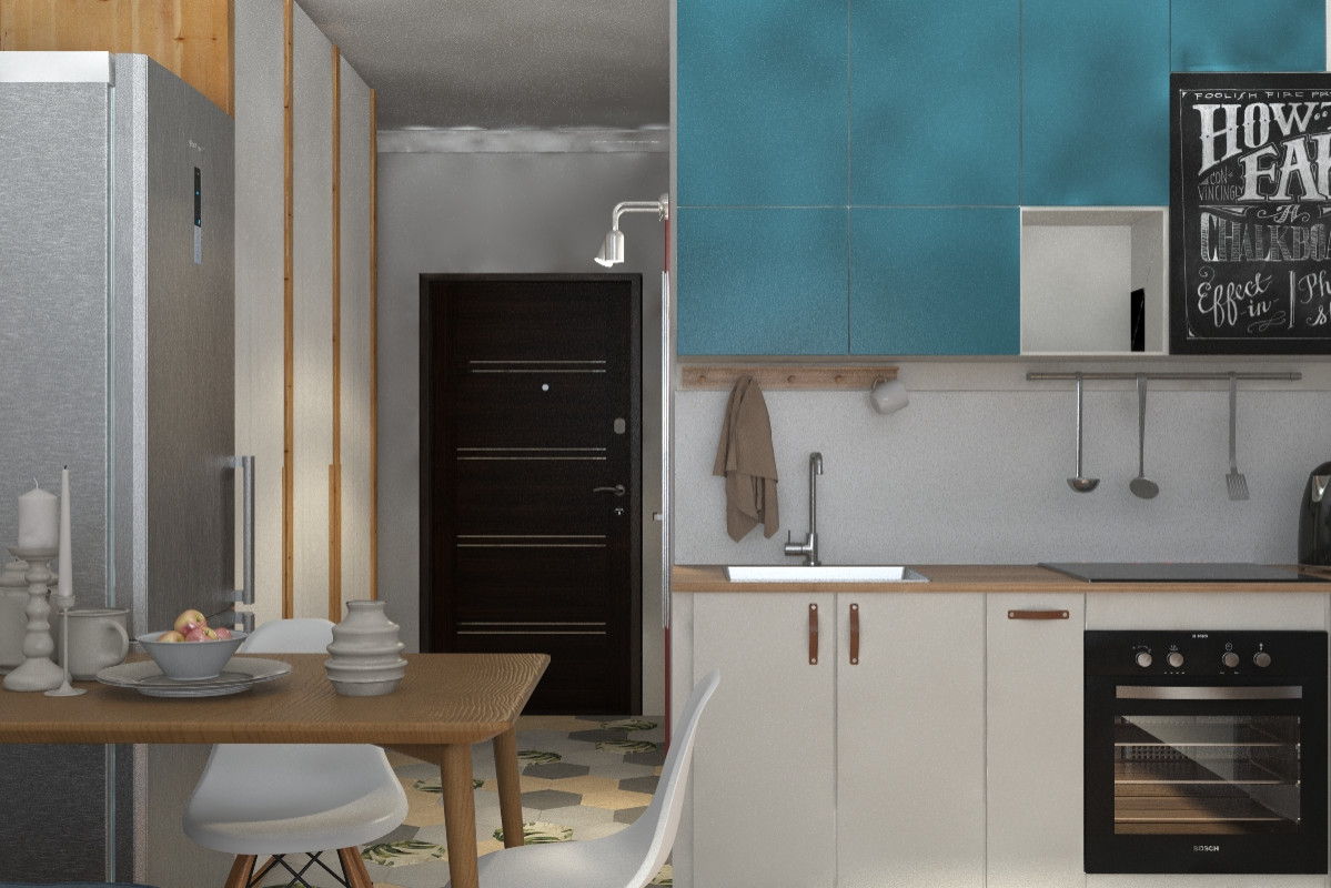 Крохотная квартира -студия