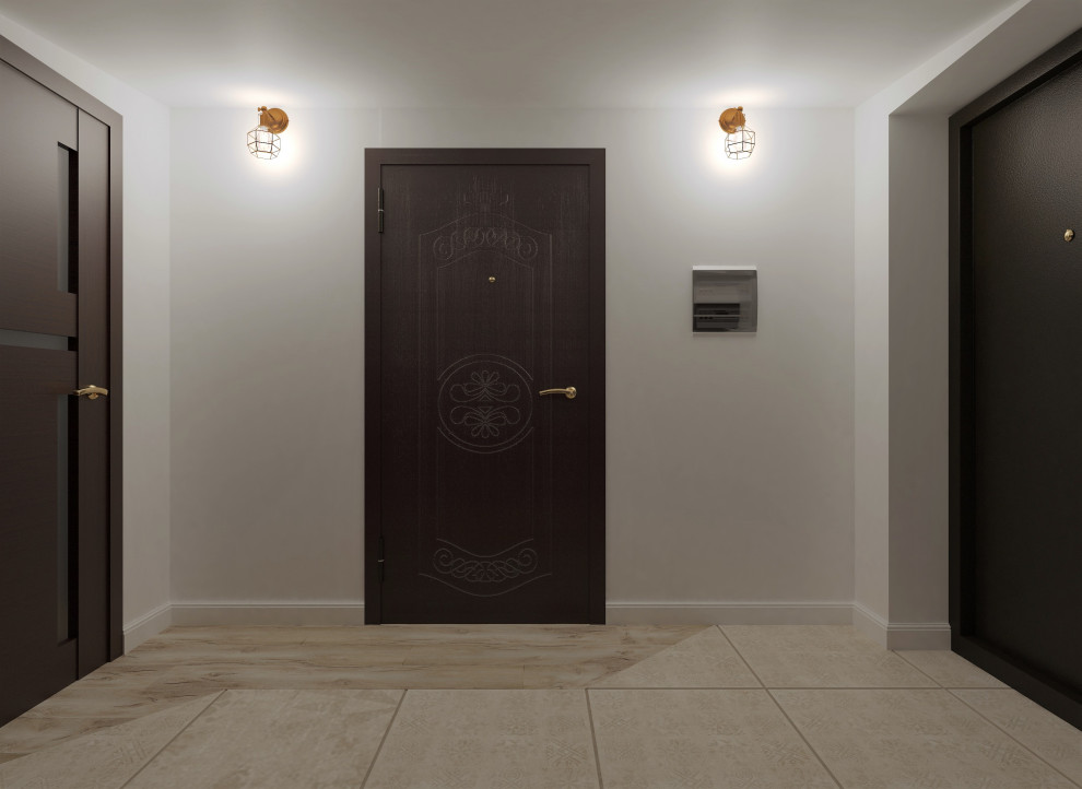 Дизайн интерьера предбанника и тамбура.