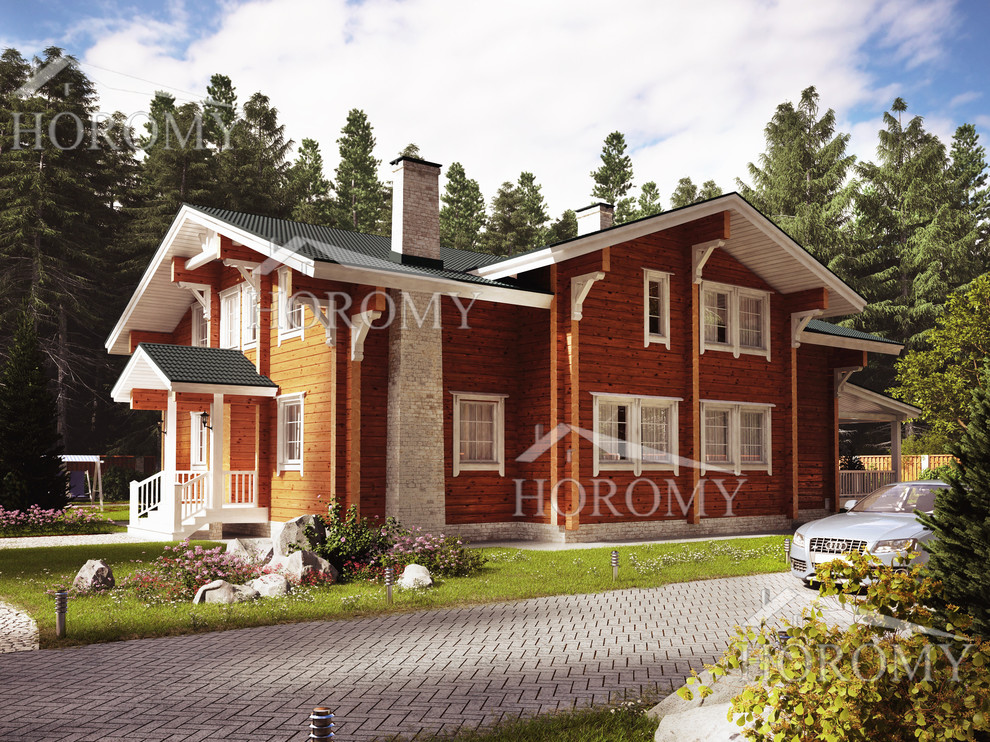 Проекты домов из клееного бруса