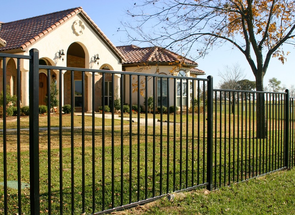 Iron Fencing Traditional Exterior Sacramento by Atlas Home Direct™