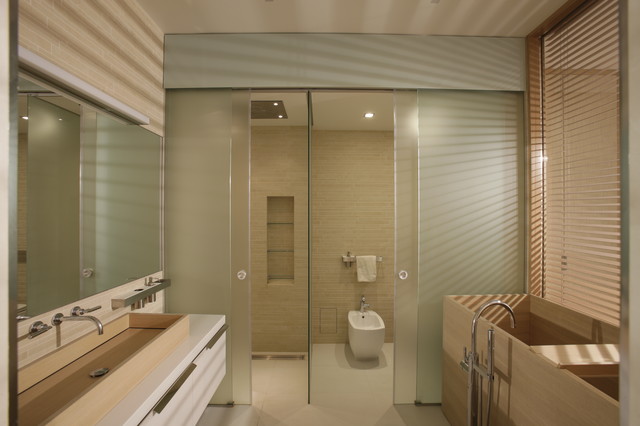 Ванная комната modern-badezimmer