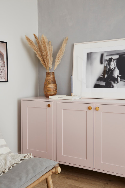 Calm Boho Corner moderne-dagligstue
