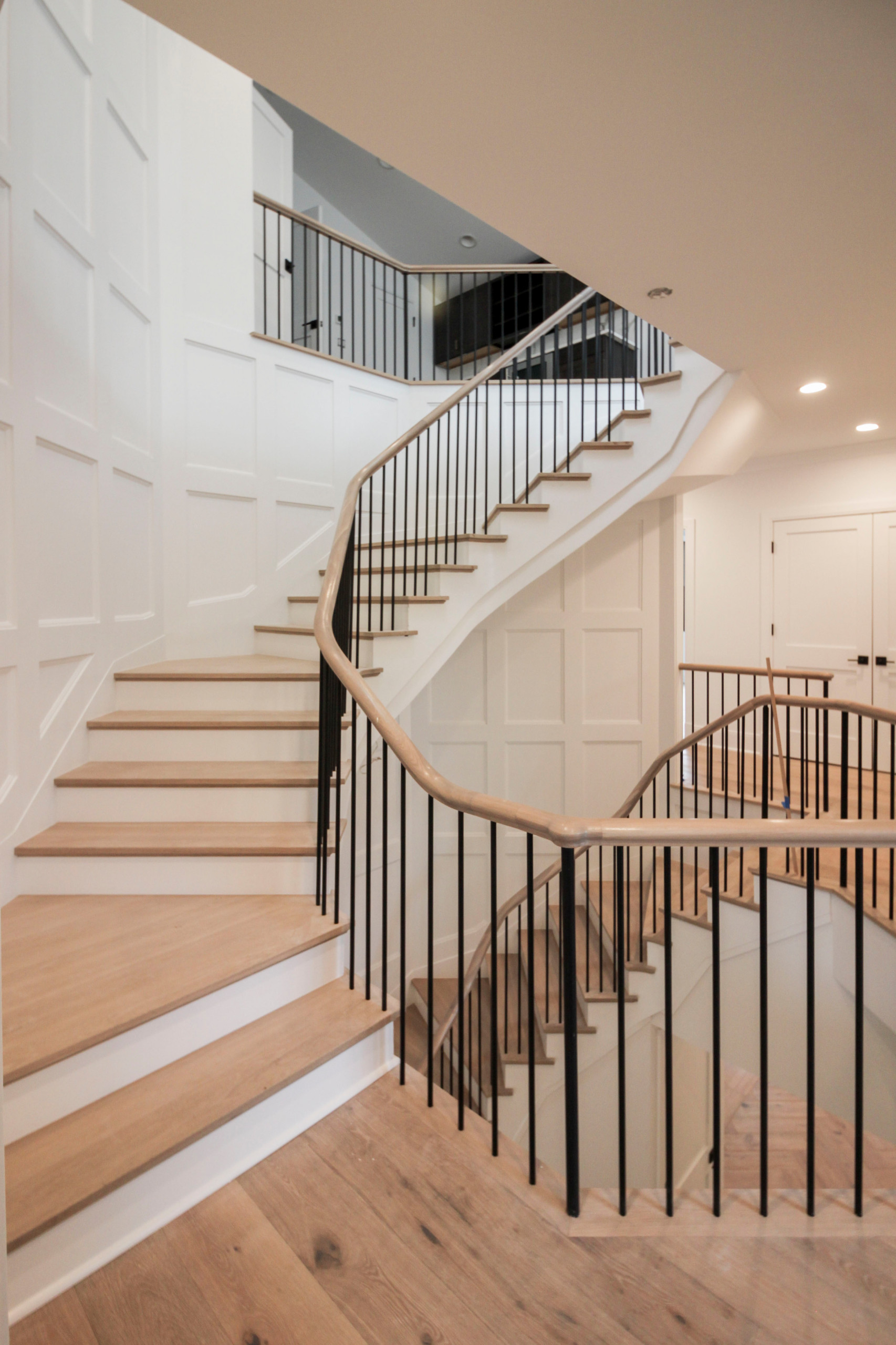 100_Hexagonal Floating-Staircase, Bethesda MD 20817