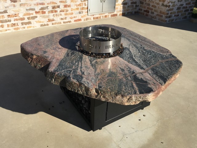 Fire Pits Traditional Patio Dallas By Aubrey Brick