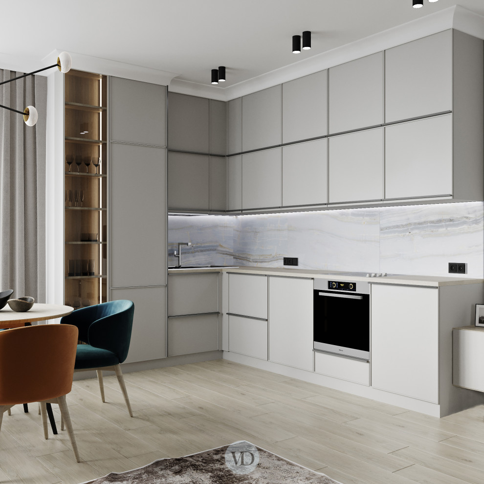 Дизайн-проект квартиры в ЖК Hьютон 2022