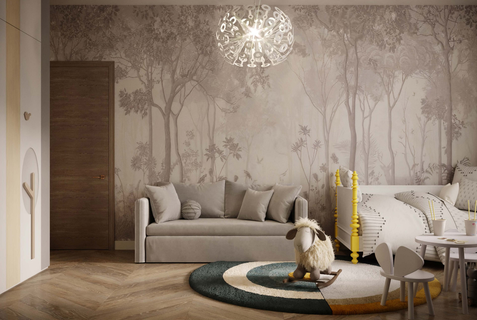 Дизайн-проект трёхкомнатной квартиры