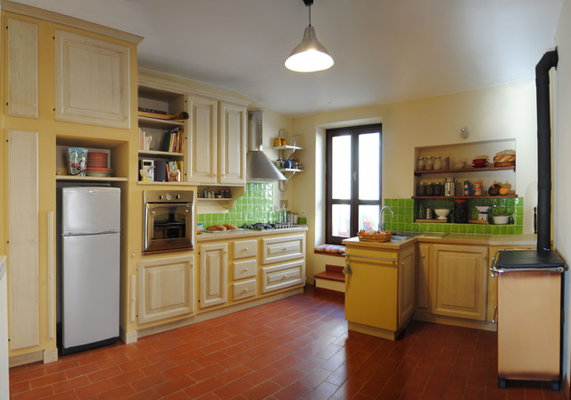 Cucina country shabby-chic-style-kitchen