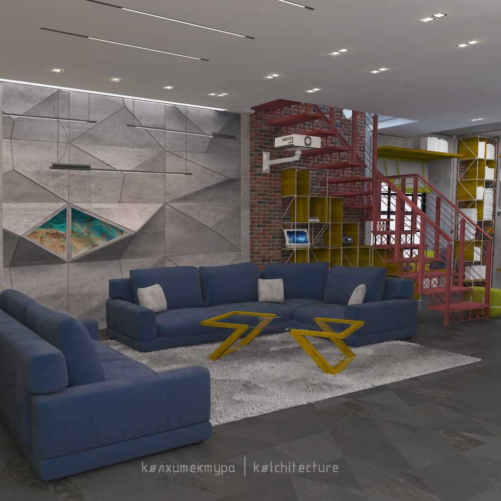 Гостиная. Аквариум.