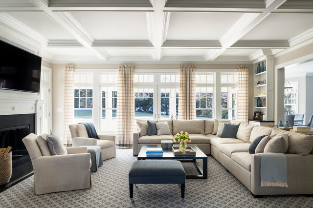 Gold Coast Elegance beach-style-living-room