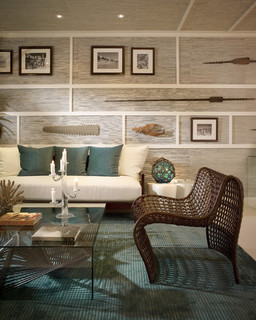 Model Residences at the St. Regis Resort, Bal Harbour tropical-living-room