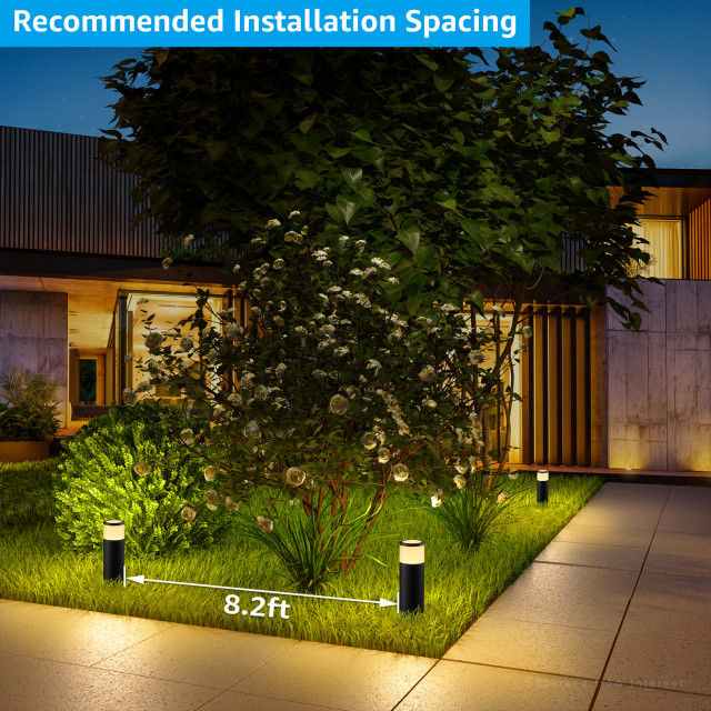 24-Pack 5W LED Pathway Light, Low Voltage, 3000K Warm White ...