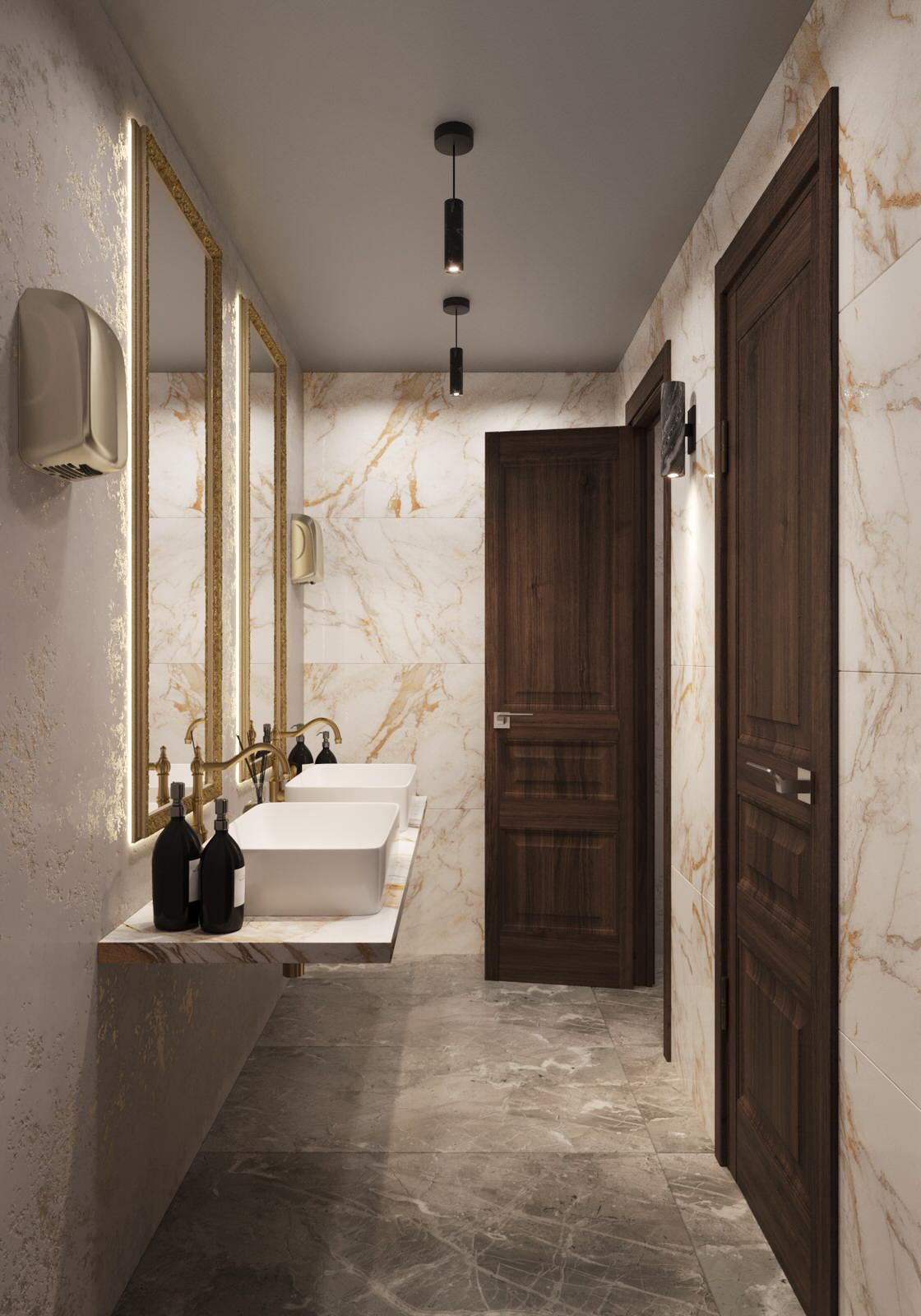 Холл гостиничного комплекса