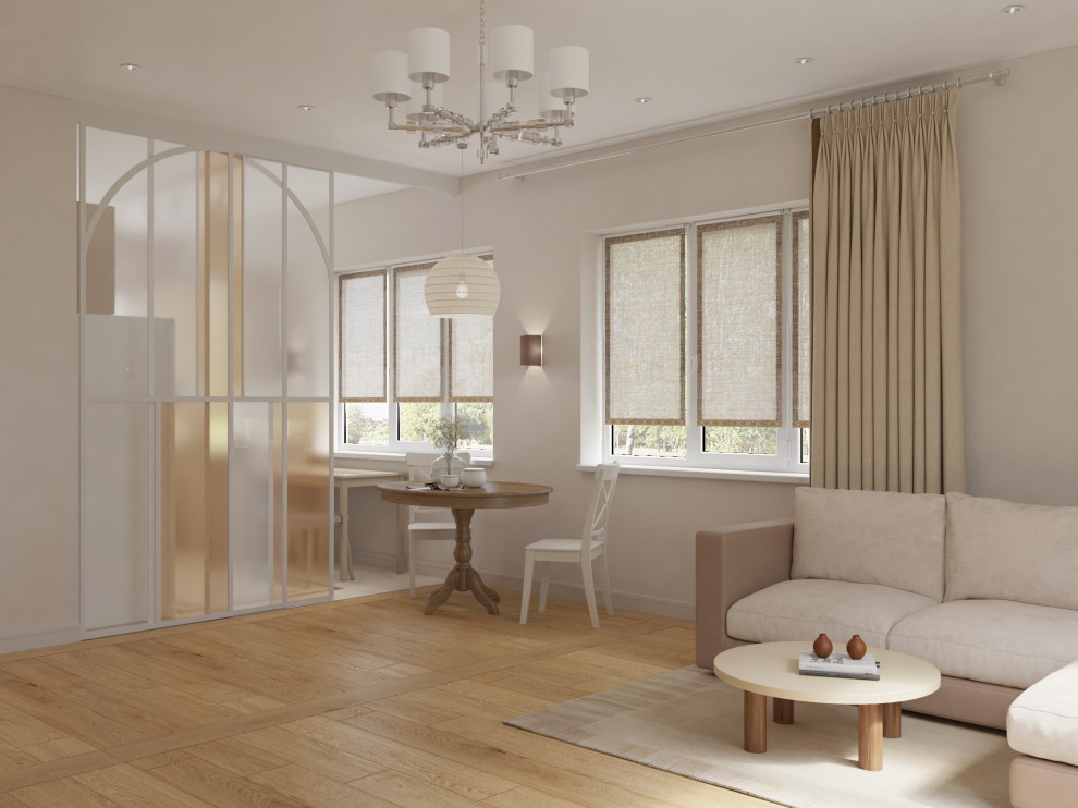 Кухня-гостиная в доме