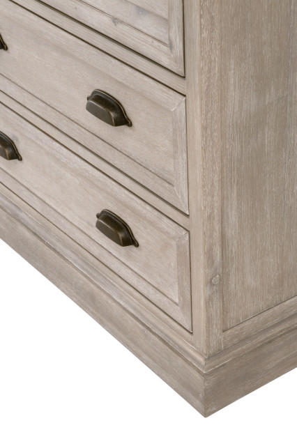 Eden 3-Drawer Nightstand - Farmhouse - Nightstands And Bedside Tables ...