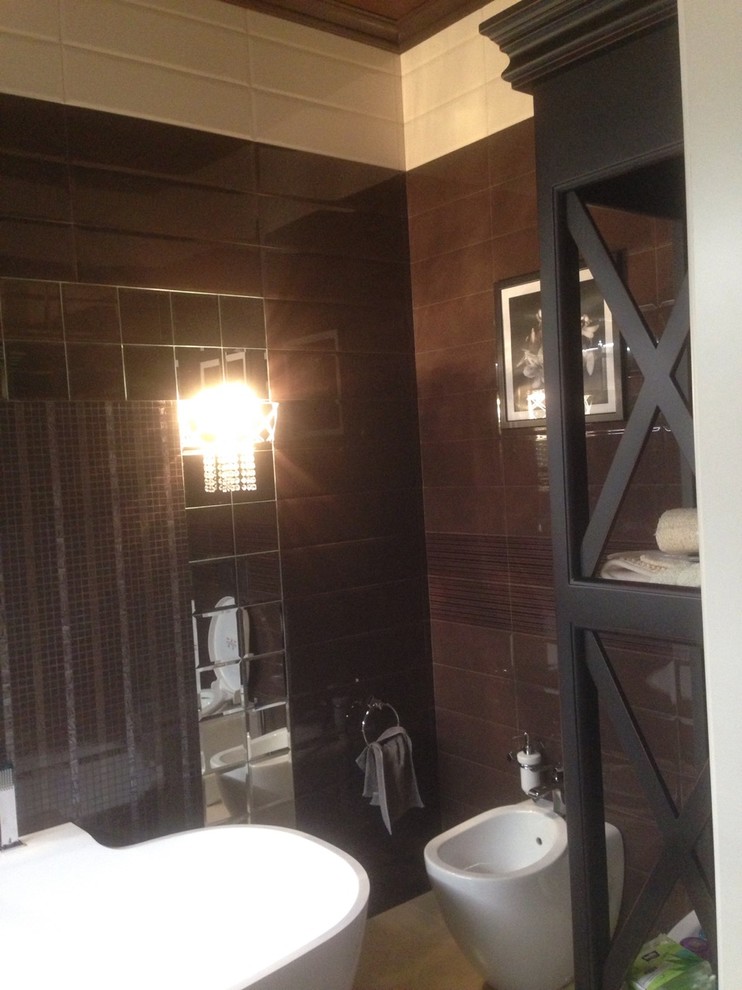 Квартира в темных тонах