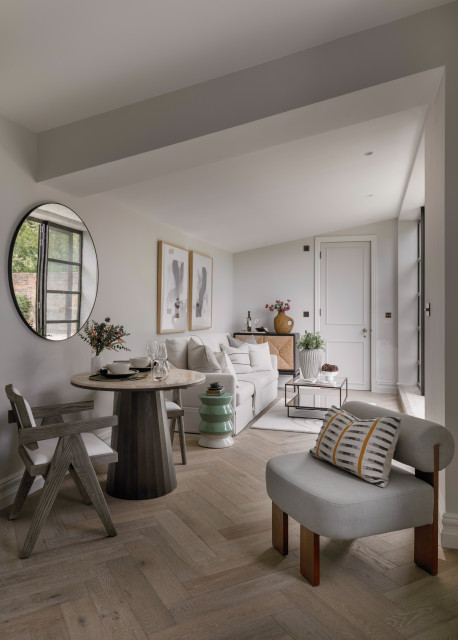 Stokes House nyklassisk-vardagsrum