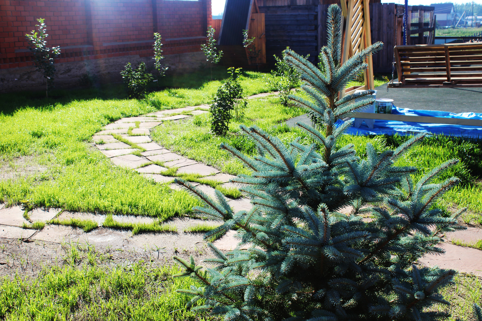 Участок в деревне