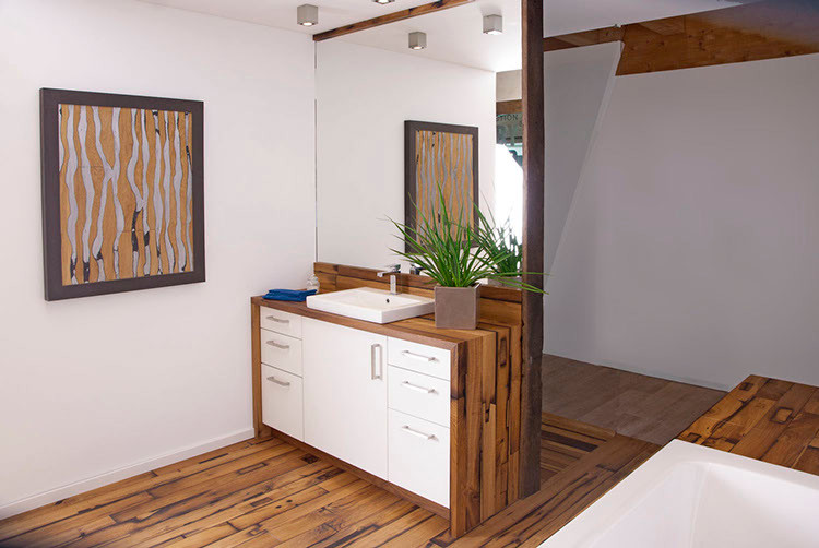 Modernes Badezimmer in Hamburg