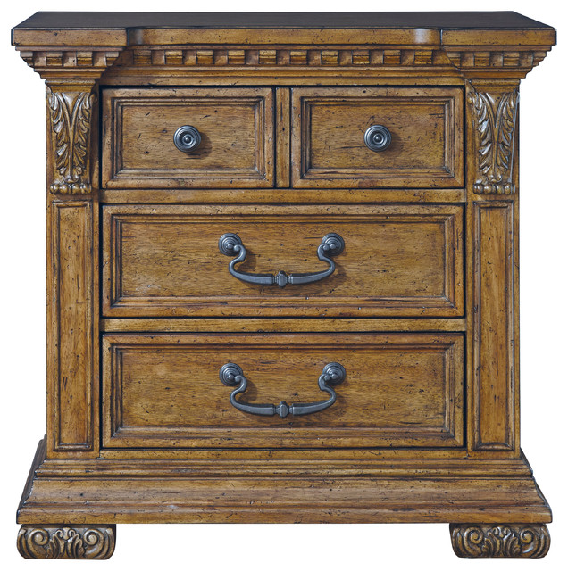 Stratton Nightstand Victorian Nightstands And Bedside Tables by
