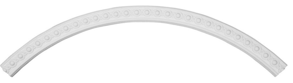 Hillsborough Ceiling Ring, 1/4 Of Circle.94.5"ODx86 5/8"x4"x1.25"P