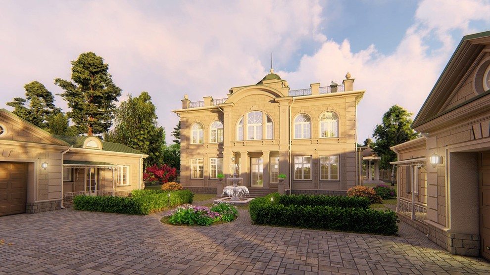 Классическая усадьба в Рожновке