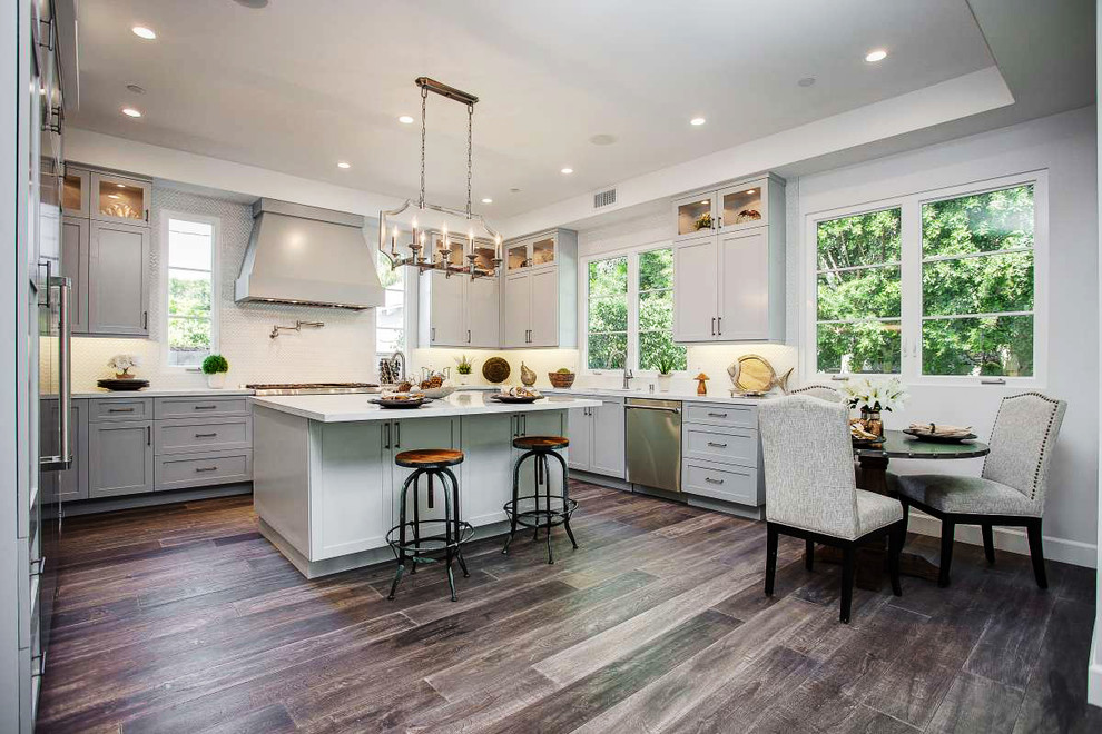 Студио Сити - Лос Анджелес. Дом и дизайн в средиземноморском стиле.