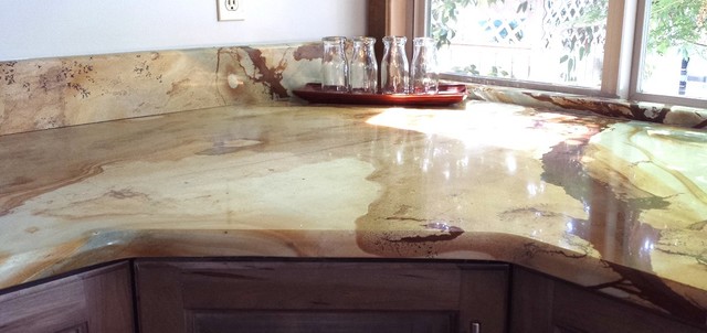 Palomino Granite And Soapstone Kitchen Traditional Kitchen