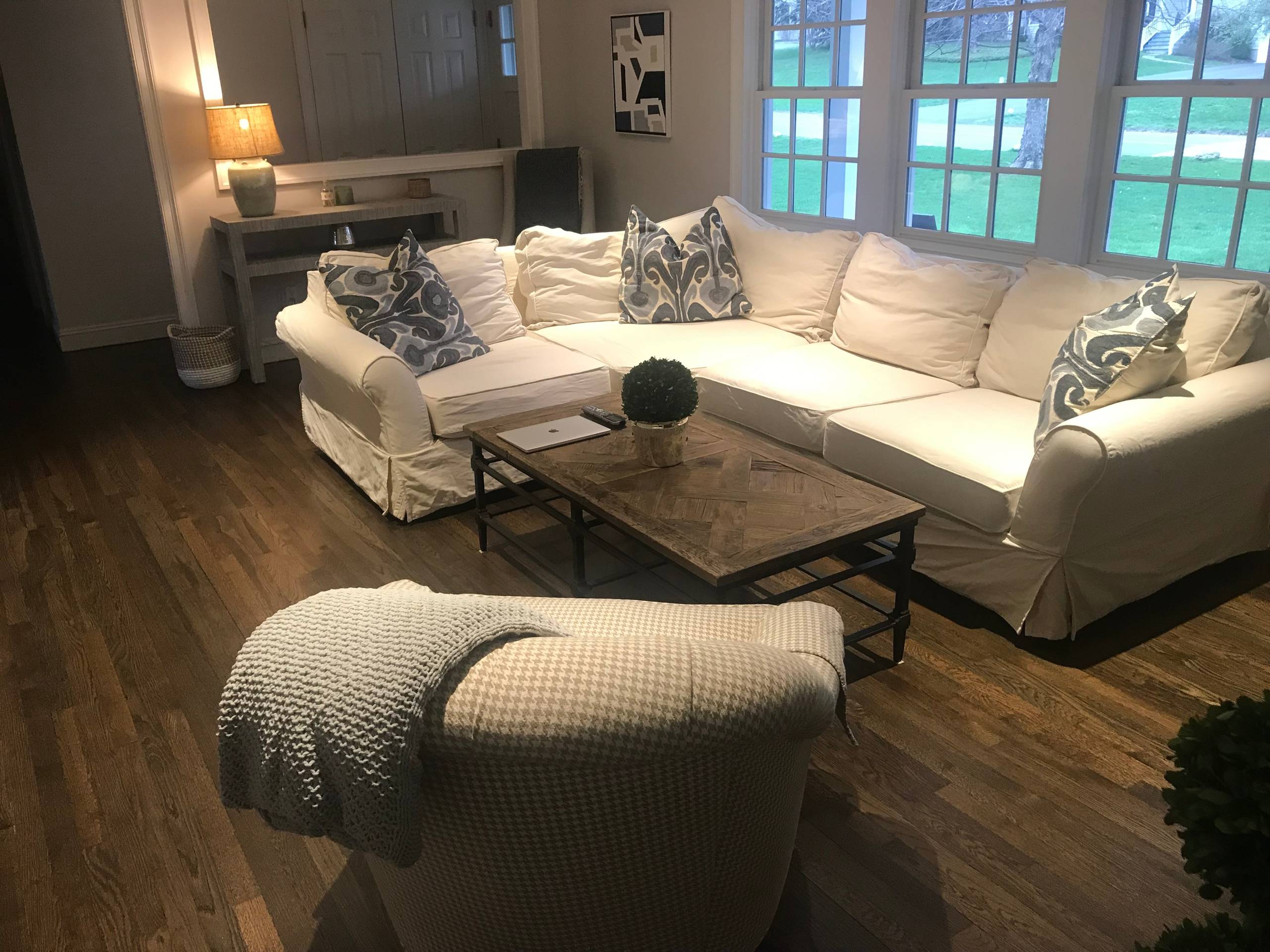 Oak - Stained and Finished