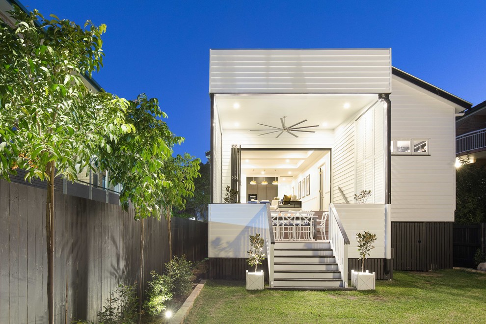Design ideas for a transitional verandah in Brisbane.