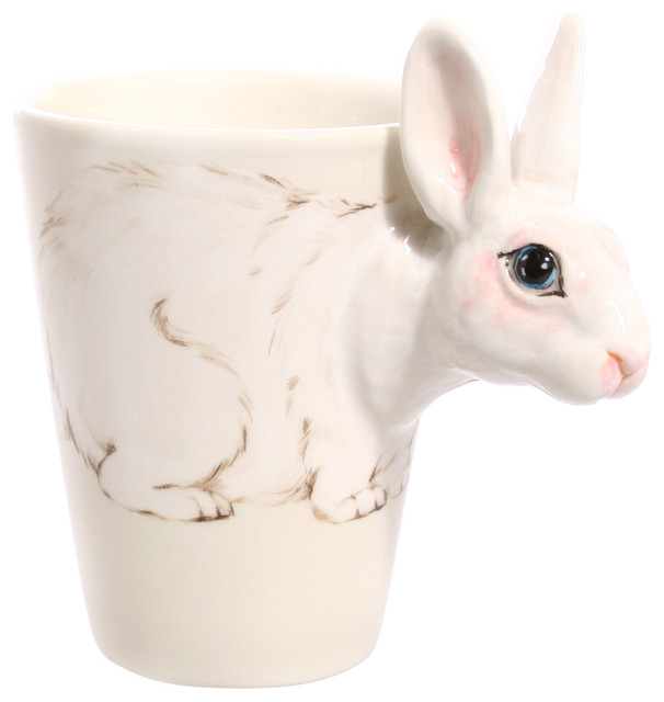 Rabbit 3D Ceramic Mug