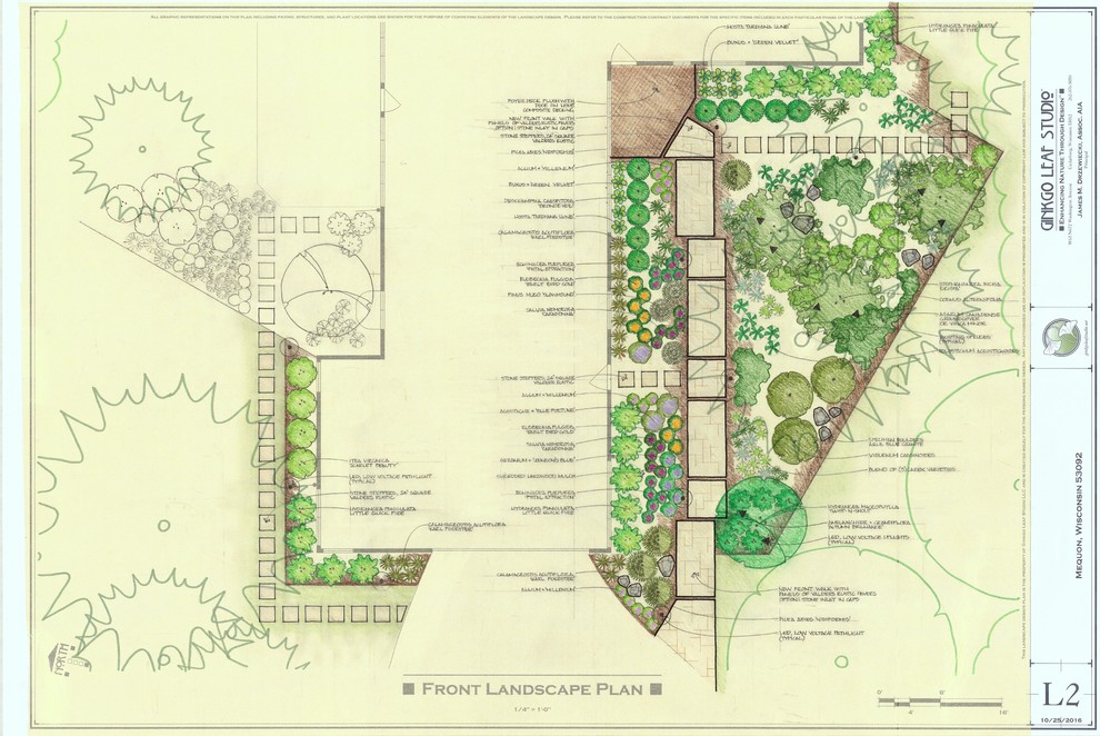 Mid-Century Ranch Landscape - Mequon, WI