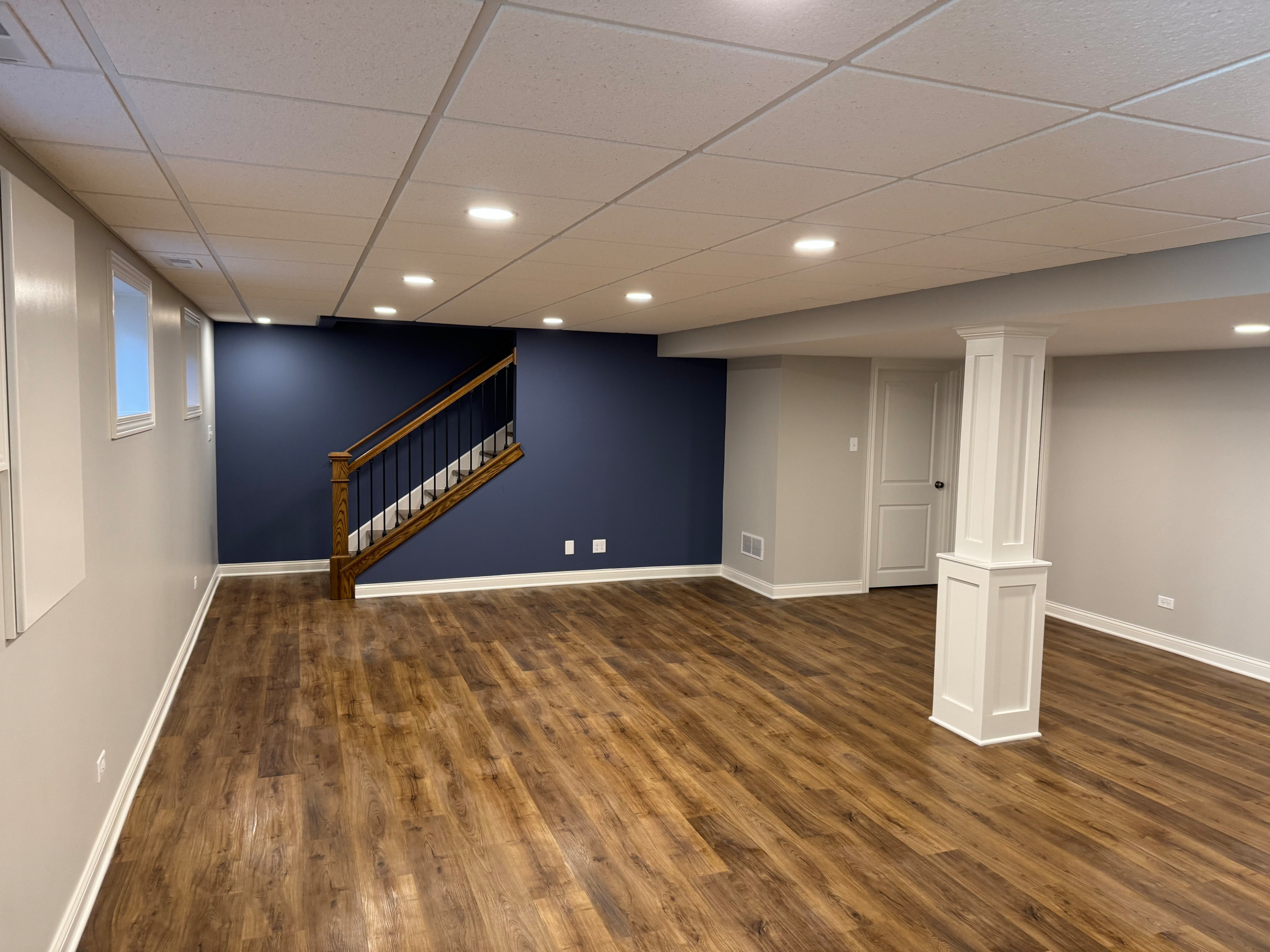 Tinley Park Full Basement Remodel