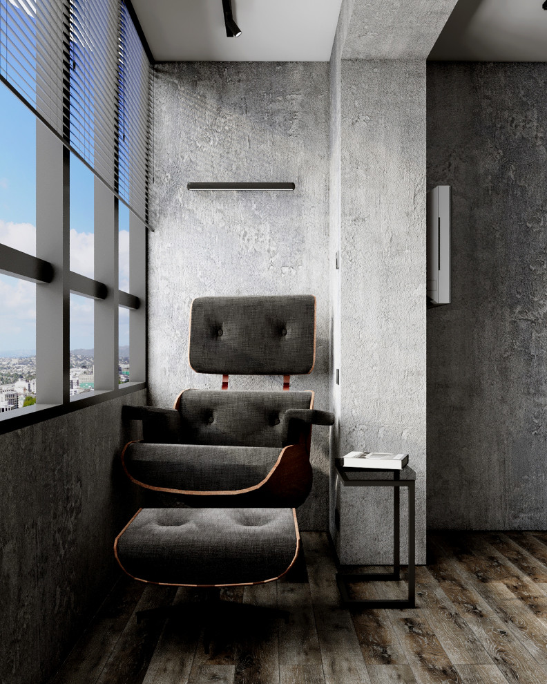 Дизайн квартиры 77 м2 для мужчины-холостяка в Москве в жк Династия!