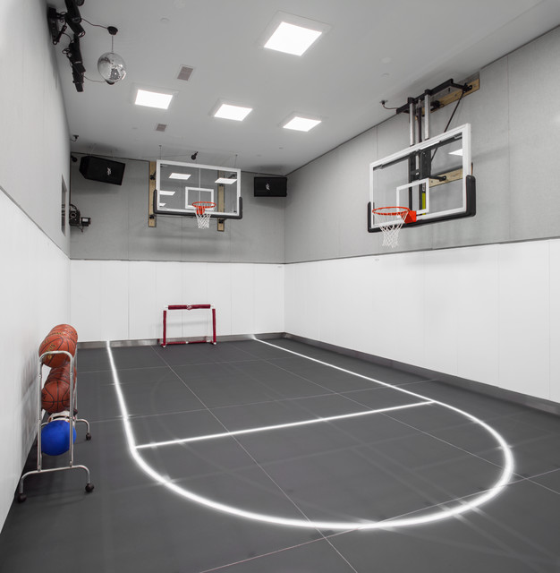 The Big Splurge Indoor Basketball Courts For True Hoops Fans