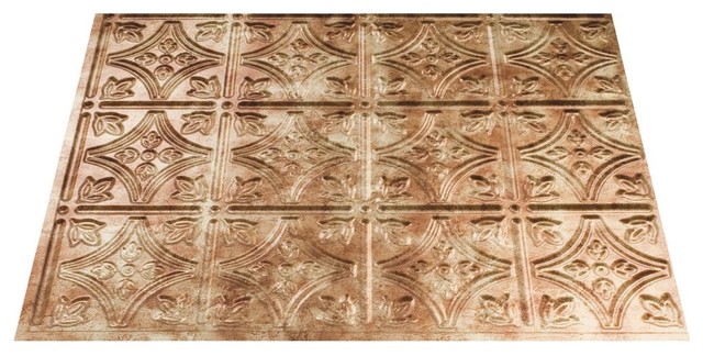 Acoustic Ceiling Products Traditional 1 Panel, 5-Pack, Bermuda Bronze