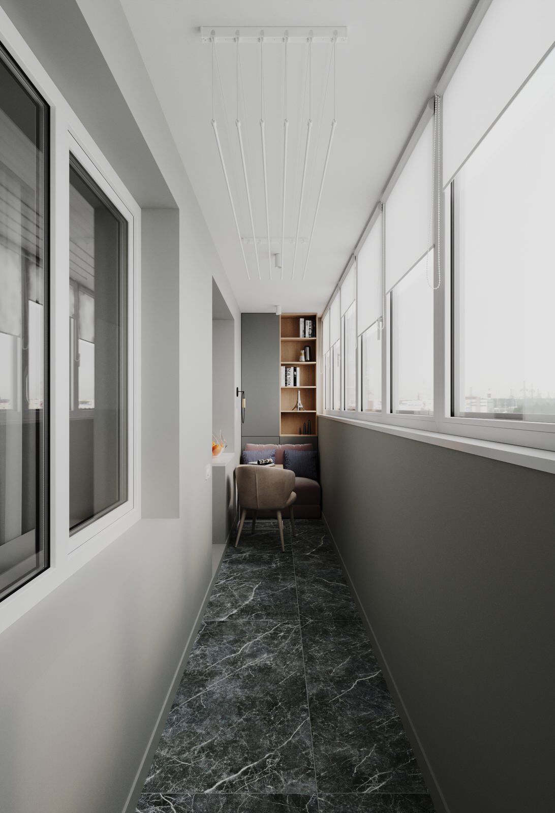 Дизайн проект квартиры 87м