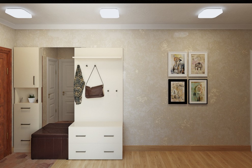 "Четверо в доме не считая собаки". Небольшая квартира для семьи в Москве.